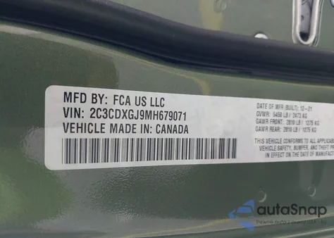 2021 Dodge Charger Scat Pack Rwd from USA, damaged, VIN 2C3CDXGJ9MH679071